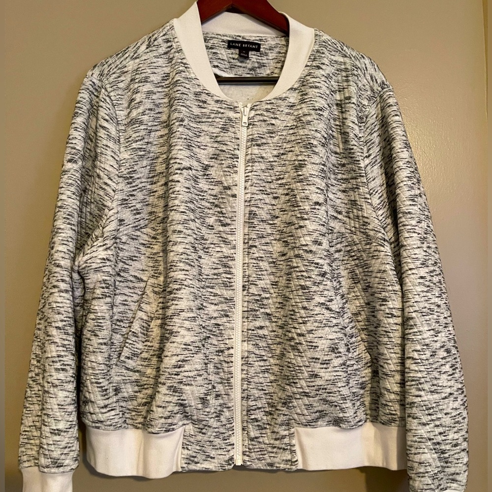 Lane Bryant Quilted Bomber Jacket